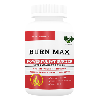 Жиросжигатель BURN MAX для быстрого снижения веса EN`VIE LAB, 100 капсул