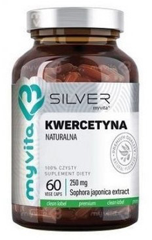 Myvita Silver Kwercytyna Naturalna 60 kapsułek Vege (5903021593221)