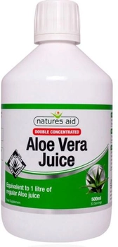 Natures Aid Sok Aloe Vera 500 ml Aloes (5023652555006)