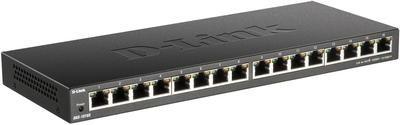 Комутатор D-Link 16-Port Gigabit Unmanaged Switch (DGS-1016S/E)
