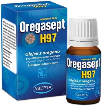 Asepta Oregasept H97 Olejek z Oregano 10 ml (5907771496030)