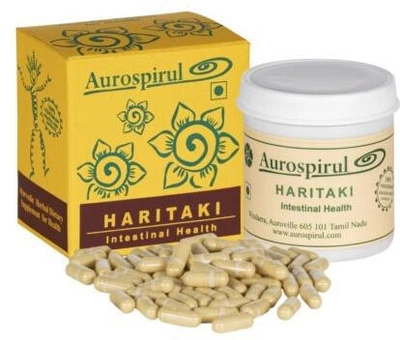 Suplement diety Aurospirul Haritaki 100 kapsułek (730490942893)