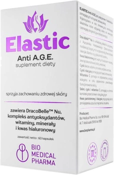 Suplement diety Bio Medical Pharma Elastic Anti Age 60 kapsułek (5905669622233)