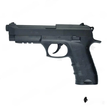 Пневматичниий пістолет EKOL ES P92 black к.4,5 mm