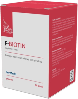 Formeds F-Biotin Biotyna Witamina B7 Włosy (5902768866469)