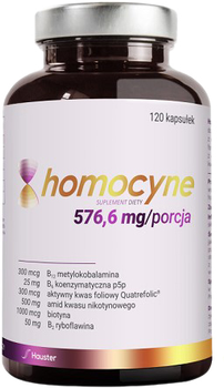 Харчова добавка Hauster Homocyne B-комплекс 120 капсул (5907222285107)