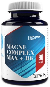 Харчова добавка Hepatica Magne Complex Max + B6 90 капсул (5904996527211)
