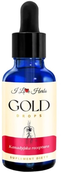 Харчова добавка I Love Herbs Canadian Recipe Gold Краплі 50 мл (5903943954315)