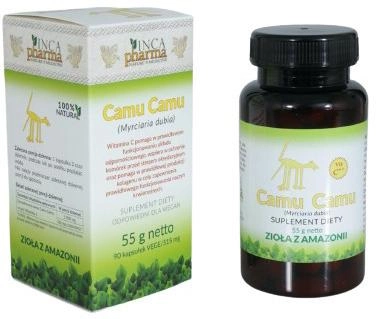 Suplement diety Incapharma Camu Camu 90 kapsułek (5903943953059)