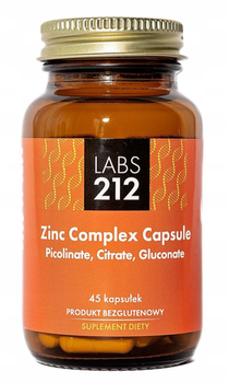 LABS212 Zinc Complex Capsule 15mg 45 kap (5903943955152)