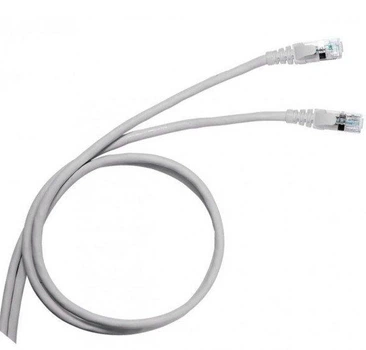 Патч-корд Legrand CAT 5e 3м с не экранированной витой парой U-UTP и оболочкой PVC Серый (051638)