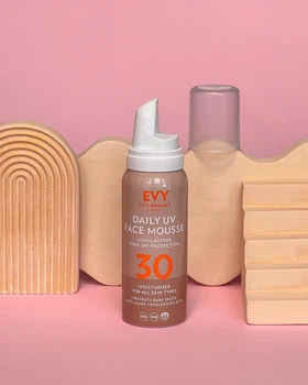 Щоденний захисний мус для обличчя EVY Technology Daily UV Face Mousse SPF 30, 75 мл