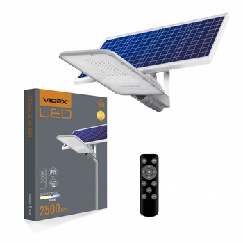 Светодиодный уличный фонарь VIDEX 30W 5000K автономный (VL-SLSO-305)