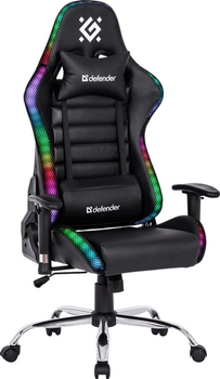 Кресло геймерское Defender Ultimate Black (4714033643559)