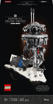 Zestaw klocków LEGO Star Wars Imperialny droid zwiadowczy 683 elementy (75306)