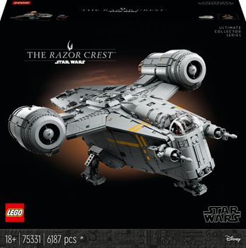 Zestaw klocków Lego Star Wars Brzeszczot  6187 części (75331)