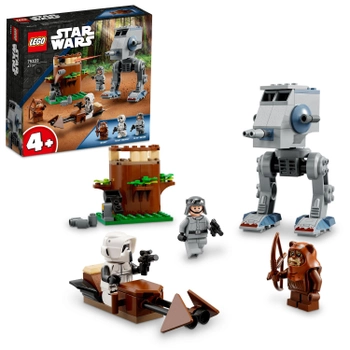 Zestaw klocków LEGO Star Wars AT-ST 87 elementów (75332) 