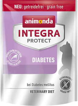 Sucha karma dla kotów z cukrzycą Animonda Integra Protect Diabetes 300g smak kurczak, królik (4017721869201)