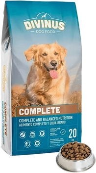 Sucha karma dla psów Divinus complete witaminy i minerały 20kg Kurczak (5600276940120)