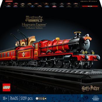 Zestaw klocków Lego Harry Potter Hogwart Express Edycja kolekcjonerska 5129 elementów (76405)