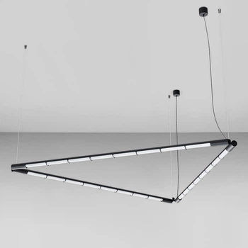 Светильник подвесной линейный Атмолайт Starlight A 1270 Angle3 Black черный