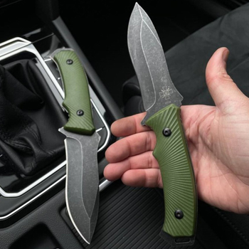 Нескладной тактический нож Tactic туристический охотничий армейский нож с чехлом (2631)