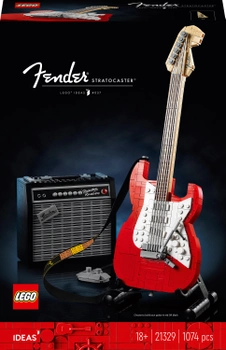 Конструктор LEGO Ideas Fender Stratocaster 1074 деталей (21329)