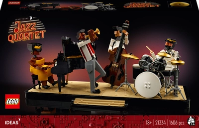 Zestaw klocków LEGO Ideas Kwartet jazzowy 1606 elementów (21334)