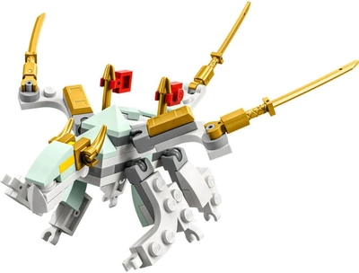 Zestaw klocków Lego Ninjago 70-częściowy zestaw do budowania z lodowym smokiem (30649)