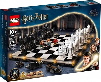 Zestaw klocków LEGO Harry Potter Szachy czarodziejów w Hogwarcie 876 elementów (76392)
