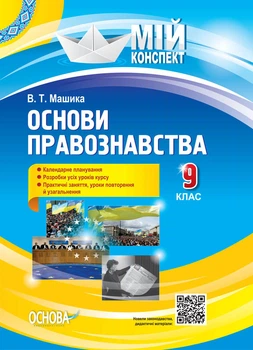 Розробки уроків Основи правознавства. 9 клас ІПМ038