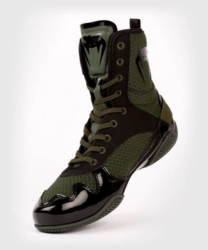 Боксерки Venum Elite Boxing Shoes Khaki (VENUM-03681-015-13)