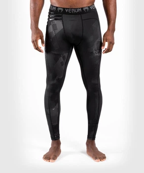 Компресійні штани Venum Skull Compression Tights Black Black (VENUM-04032-114-XL)