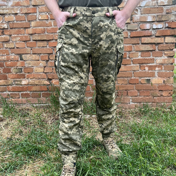 Мужские штаны тактические летние для военных рип стоп 56 Пиксель