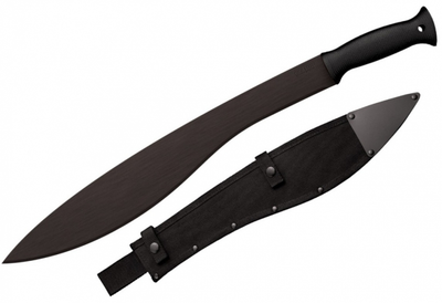 Мачете Cold Steel Magnum Kukri Machete (длина: 559мм, лезвие: 431мм, черное), черный, ножны кордура