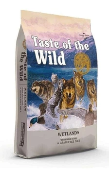 Сухой корм из мяса утки, перепелки и индейки для собак Taste of the Wild Wetlands Canine Formula 12,2 кг
