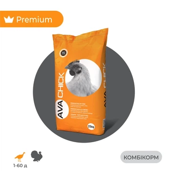 Стартовий комбікорм для індюшат AVA Chick TQ S 25 кг