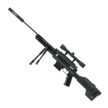 Винтовка пневматическая с оптическим прицелом Norica Black OPS Sniper (4x32, 4.5мм)