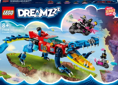 Конструктор LEGO DREAMZzz Автомобиль Крокодил 494 детали (71458
