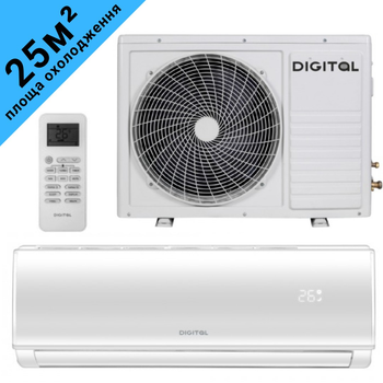 Кондиционер DIGITAL DAC-09T7, на площадь до 25м.кв.
