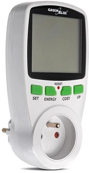 Miernik energii watomierz woltomierz amperomierz GreenBlue GB202 (5903292800349)