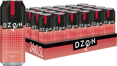 Упаковка слабоалкогольного напою DZEN Daiquiri 7% 0.5 л х 24 банки (4820193036770)
