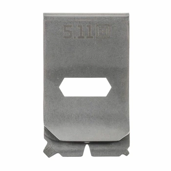 Кліпса для купюр 5.11 UTILITY MONEY CLIP MULTITOOL 56379 Tumbld Steel