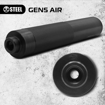 Глушник Steel АК74 GEN 5 AIR 5.45