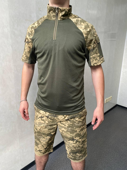 Армейский летний костюм пиксель-хаки с коротким рукавом M