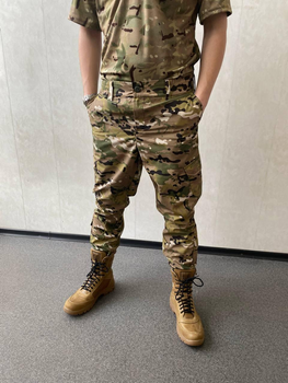 Армейские летние штаны рип-стоп мультикам XL