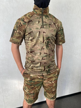 Форма армейская летняя убакс с коротким рукавом + шорты мультикам XXXL