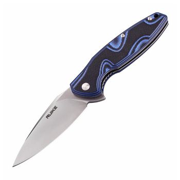 Нож складной Ruike Fang P105-Q (длина: 213мм, лезвие: 92мм), синий