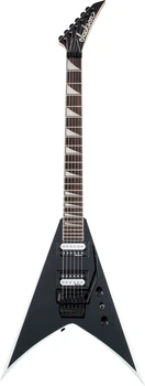 Електрогітара JACKSON JS32 AH KING V BLACK WITH WHITE BEVELS (229201)