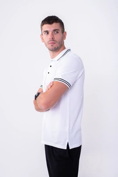 Футболка поло мужская TvoePolo CLASSIC однотонное XXXXL Белое (820-0201xxxxl)